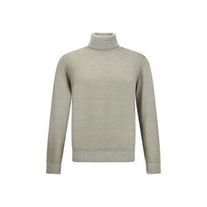 Cruciani Men Wool Green Turtleneck